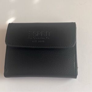 Esprit Black Leather Wallet